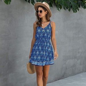 ⭐️ Host Pick ⭐️ Women's Printed Skater midi dress
